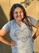 Load image into Gallery viewer, AZ Rattlers Heart T-Shirt
